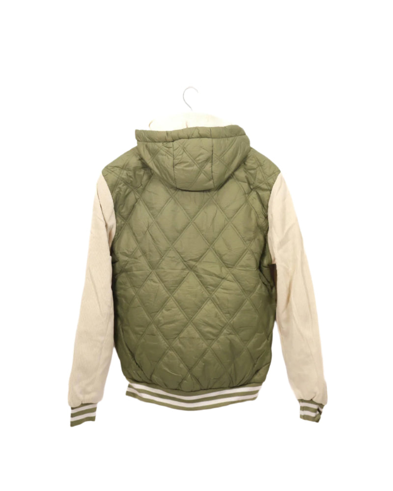 Quilted Varsity-style Jacket